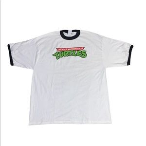 Vintage 2006 Teenage Mutant Ninja Turtles TMNT Ringer Shirt